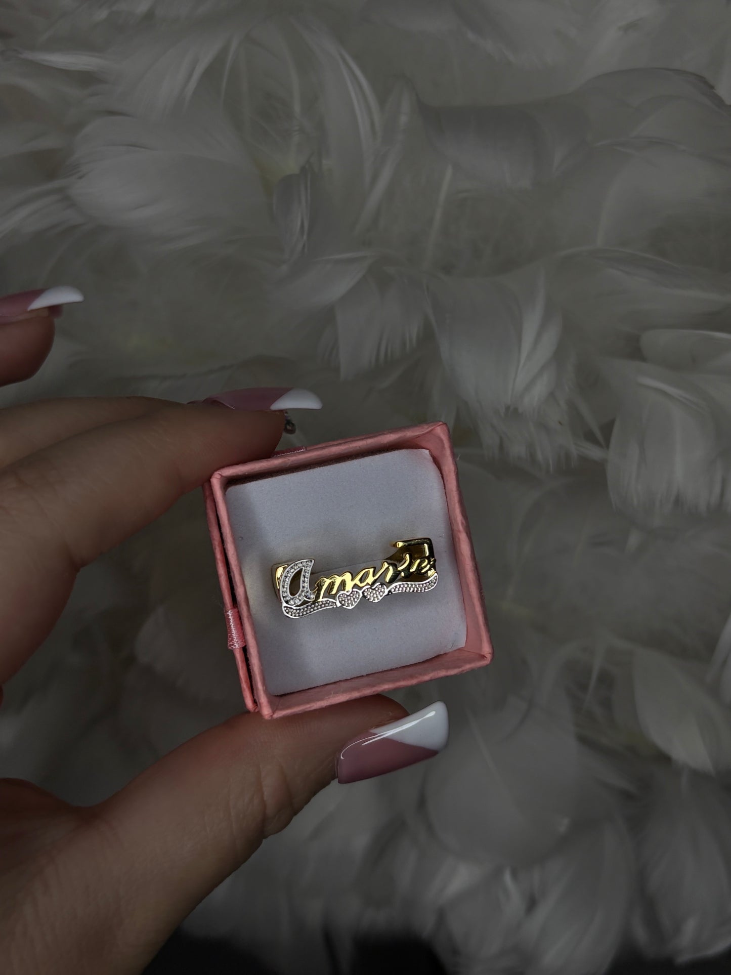 Custom Name Ring