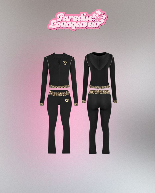 Hooded Leopard Set