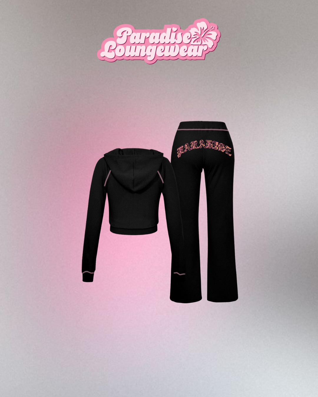 Black Cheetah Tracksuit