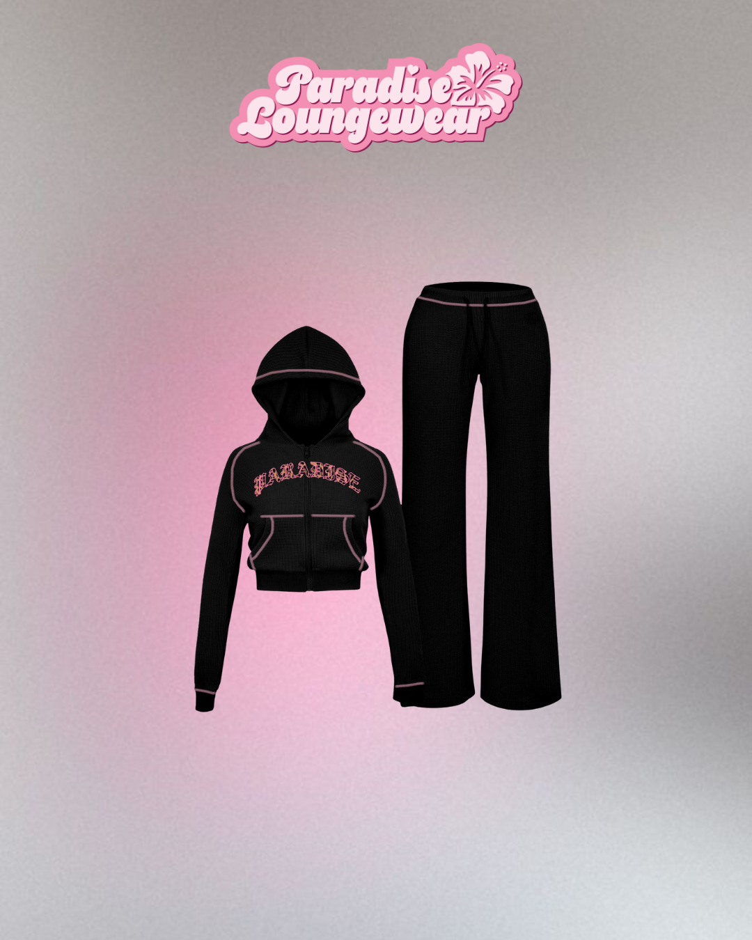 Black Cheetah Tracksuit