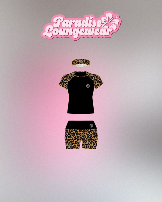 Leopard Short Sets